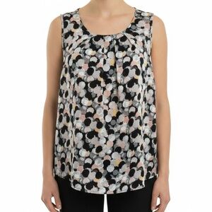 Notations Sleeveless Blouse